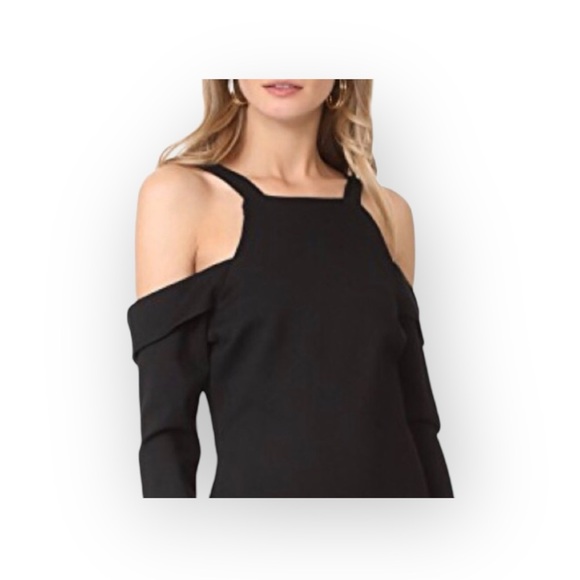 new Line & Dot ☾ Off Shoulder Gabi Cocktail Mini Dress ☾ Black ☾ XS - Picture 13 of 16